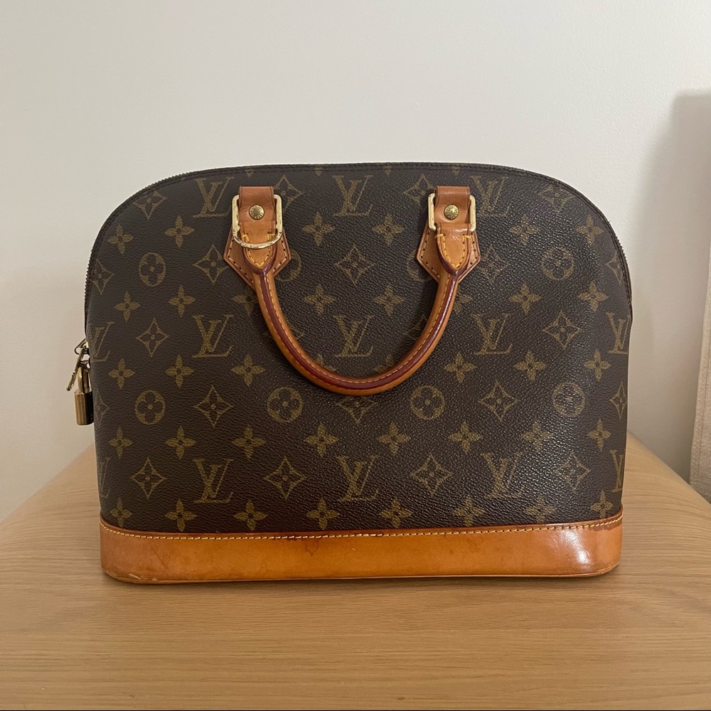 Vintage Louis Vuitton Alma Handbag